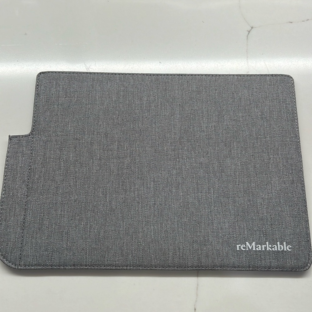 reMarkable 2 folio sleeve with pen holder